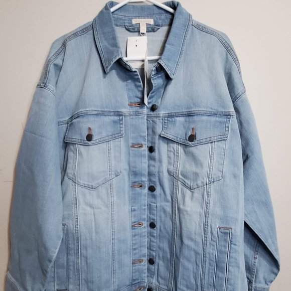 eileen fisher jean jacket